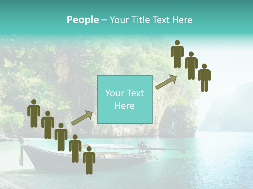 Tourism Asian Sand PowerPoint Template