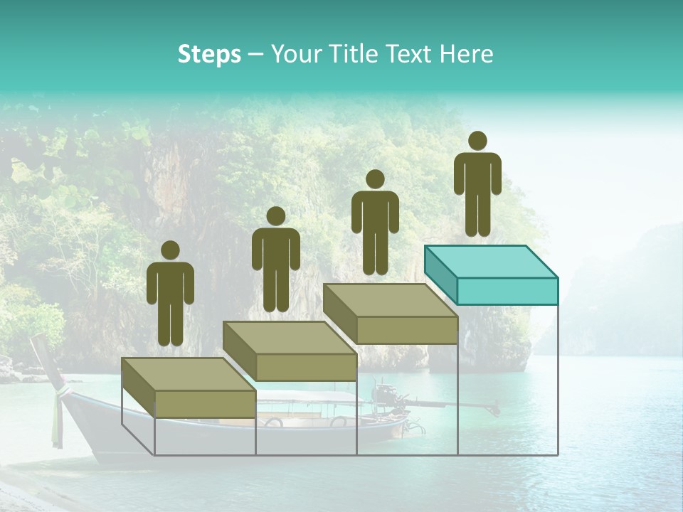 Tourism Asian Sand PowerPoint Template