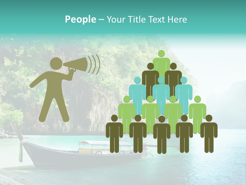 Tourism Asian Sand PowerPoint Template