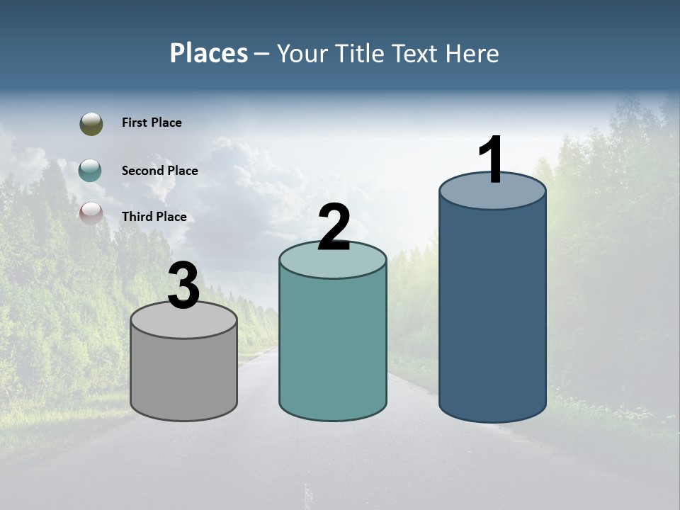 Transport Horizon Destination PowerPoint Template