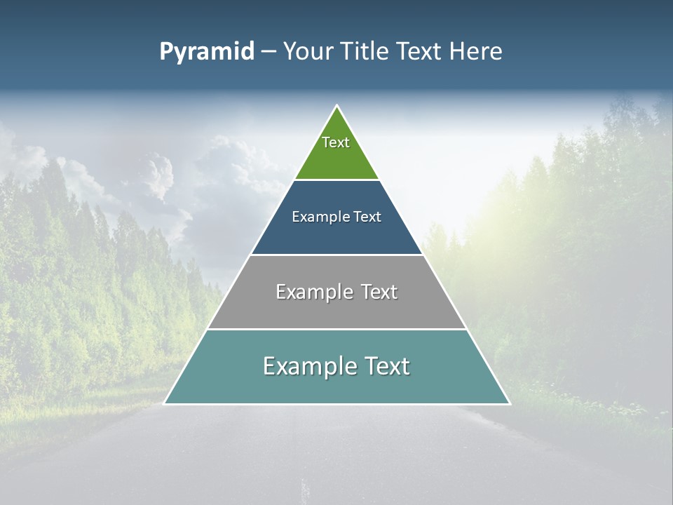 Transport Horizon Destination PowerPoint Template