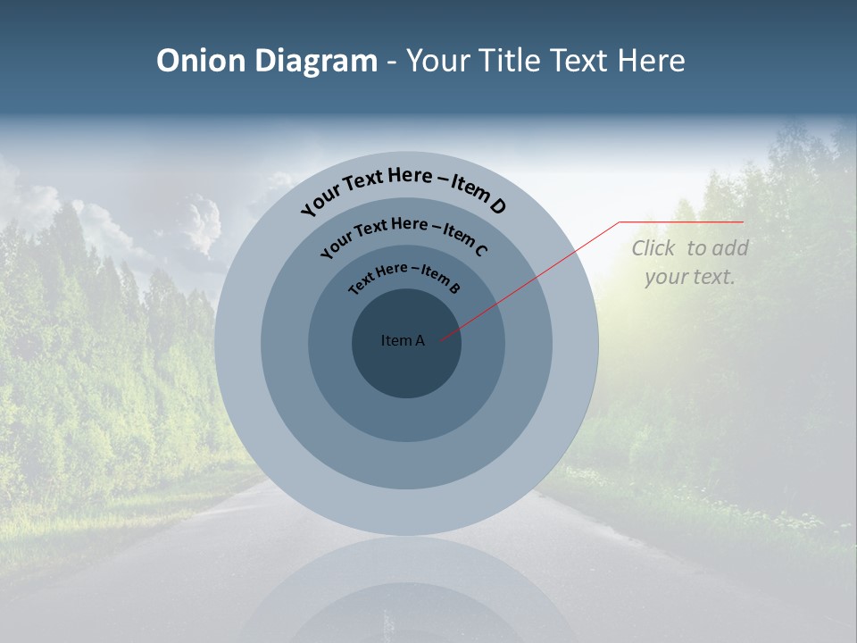 Transport Horizon Destination PowerPoint Template