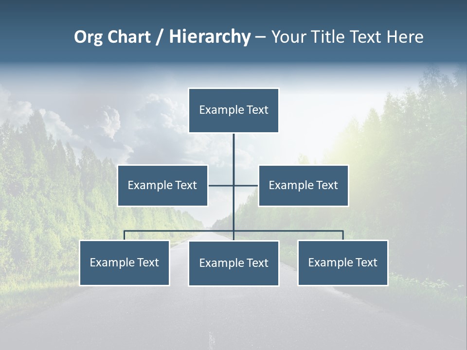 Transport Horizon Destination PowerPoint Template