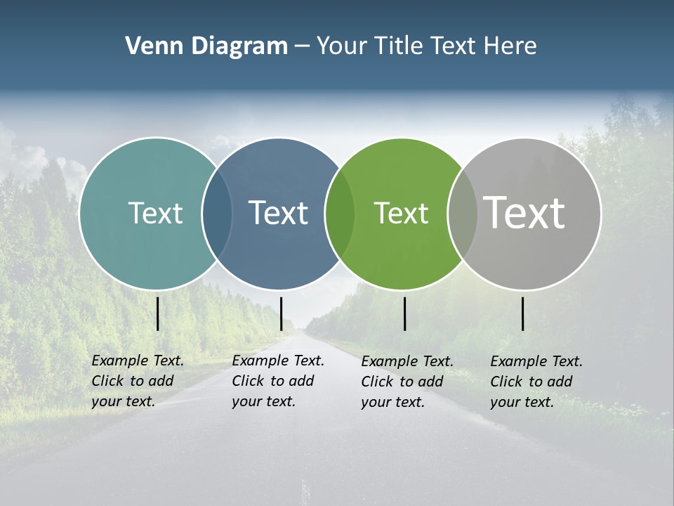 Transport Horizon Destination PowerPoint Template