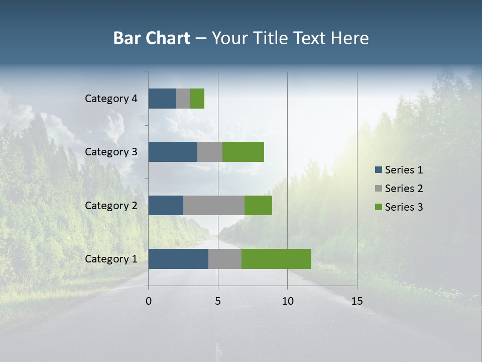 Transport Horizon Destination PowerPoint Template