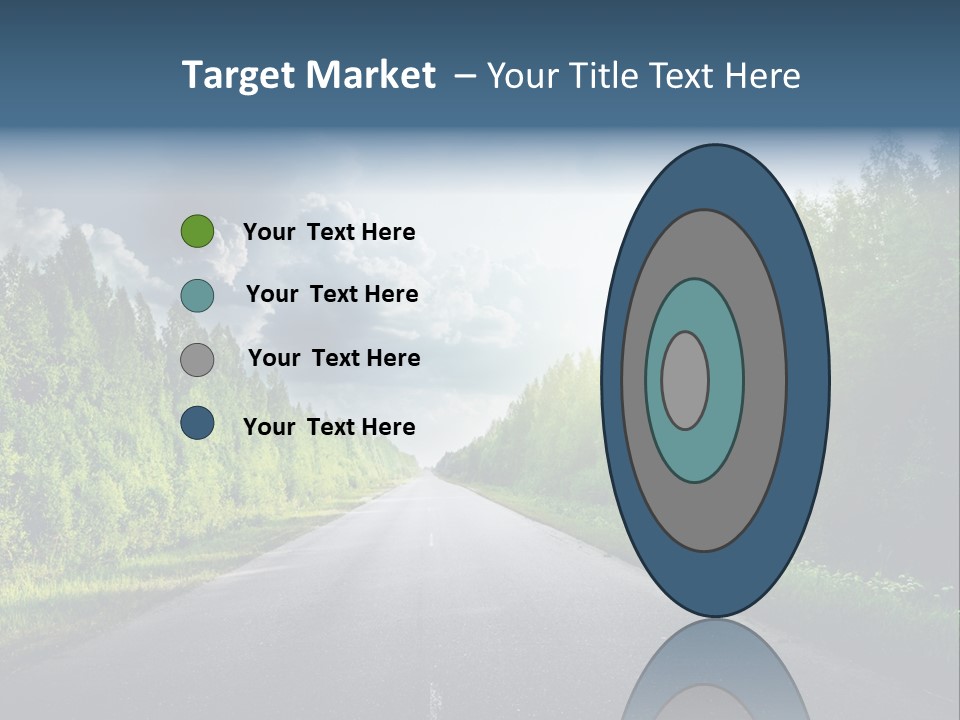 Transport Horizon Destination PowerPoint Template