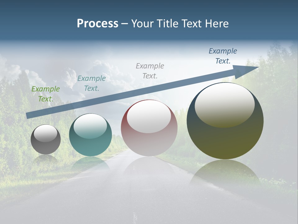Transport Horizon Destination PowerPoint Template