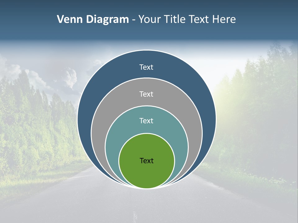 Transport Horizon Destination PowerPoint Template