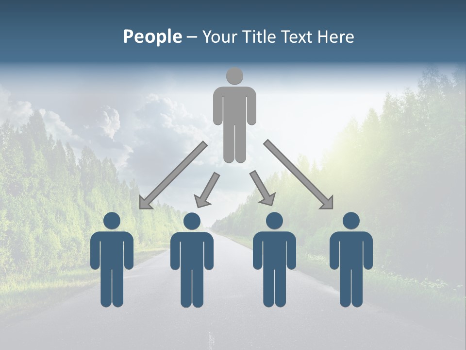 Transport Horizon Destination PowerPoint Template