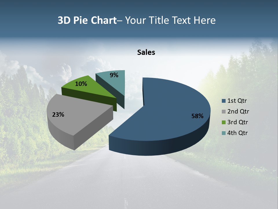 Transport Horizon Destination PowerPoint Template