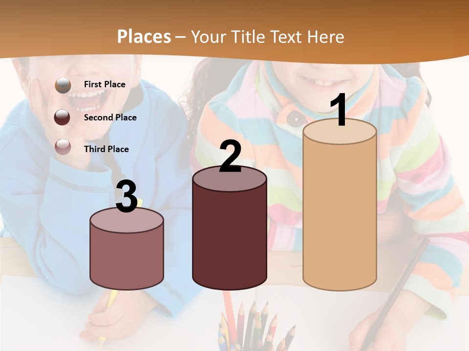 Happy Enjoying Education PowerPoint Template