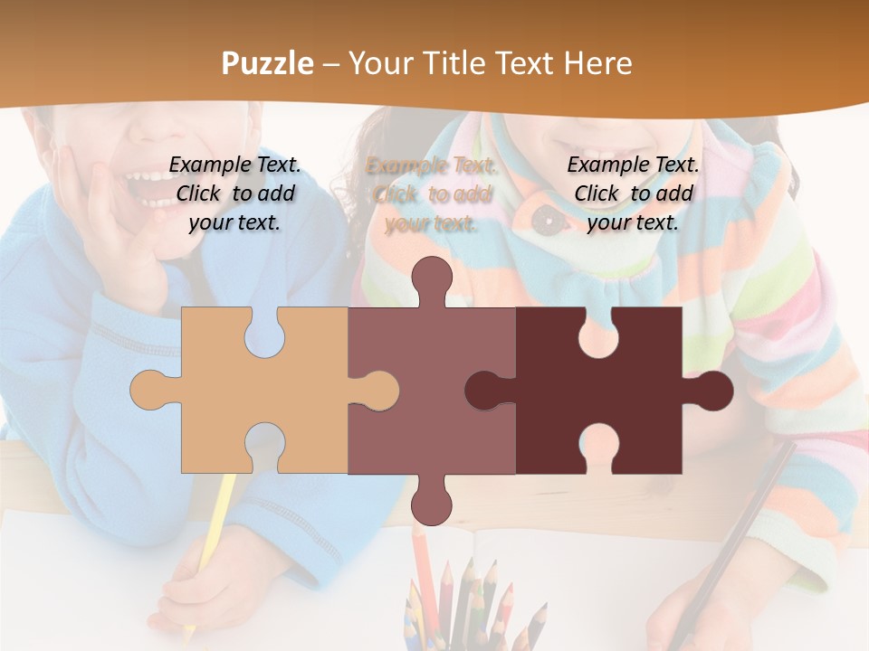 Happy Enjoying Education PowerPoint Template