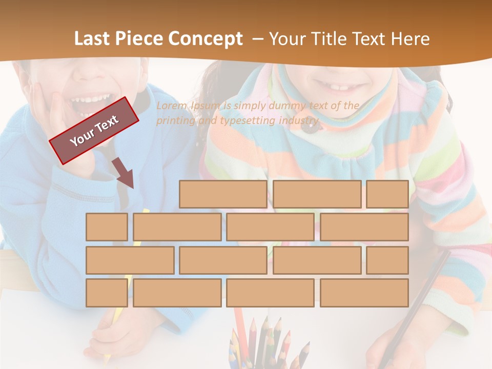 Happy Enjoying Education PowerPoint Template