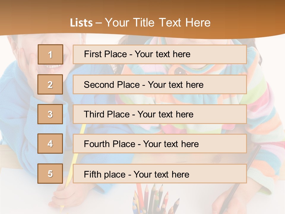 Happy Enjoying Education PowerPoint Template