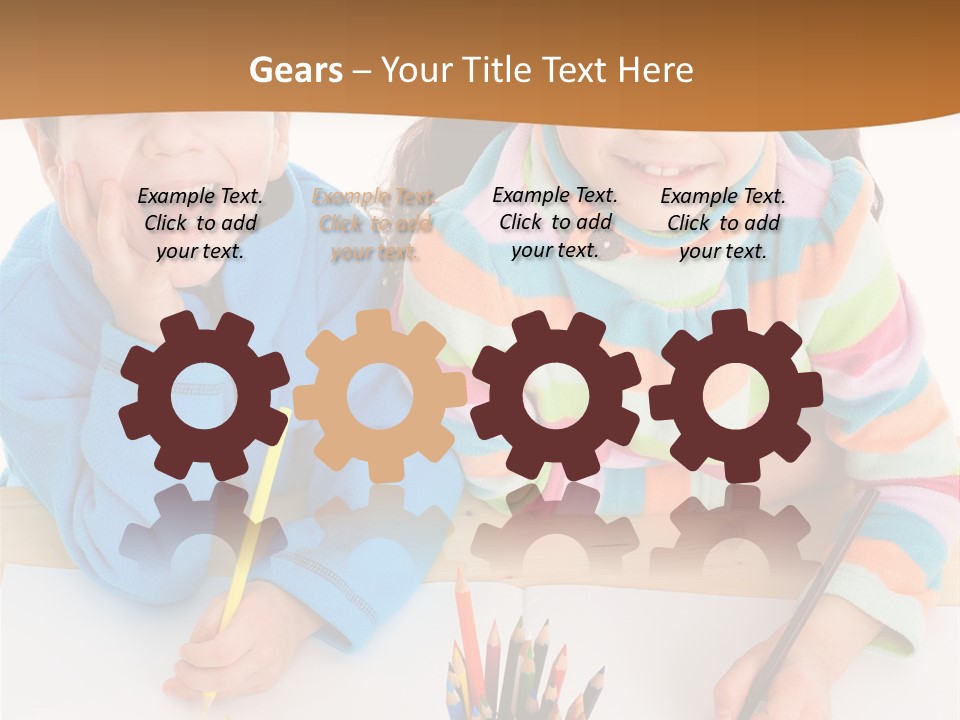 Happy Enjoying Education PowerPoint Template