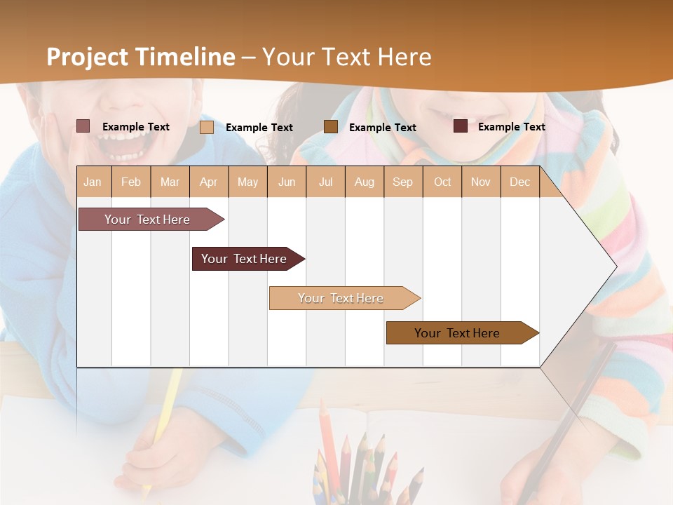 Happy Enjoying Education PowerPoint Template