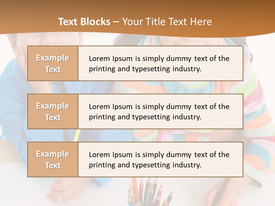 Happy Enjoying Education PowerPoint Template
