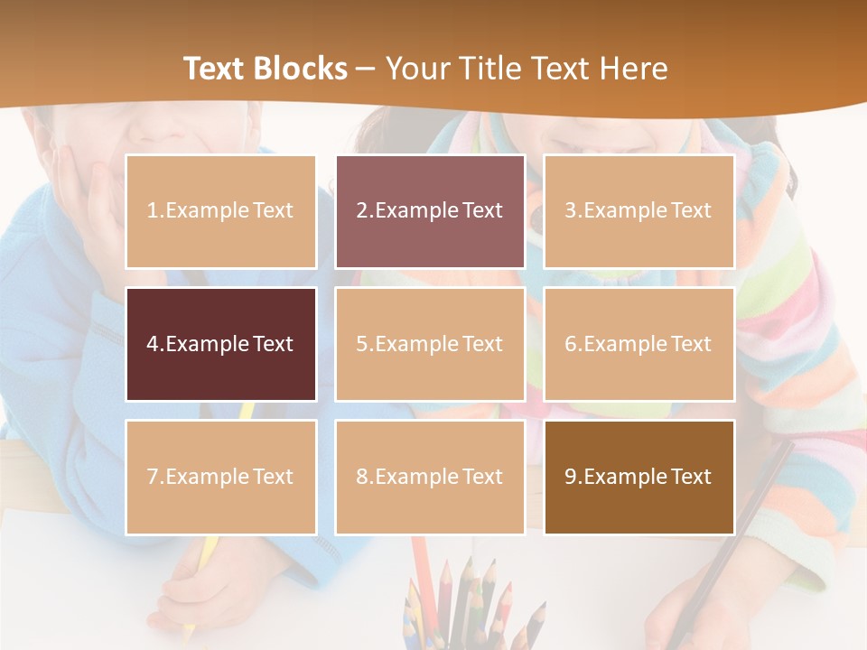 Happy Enjoying Education PowerPoint Template