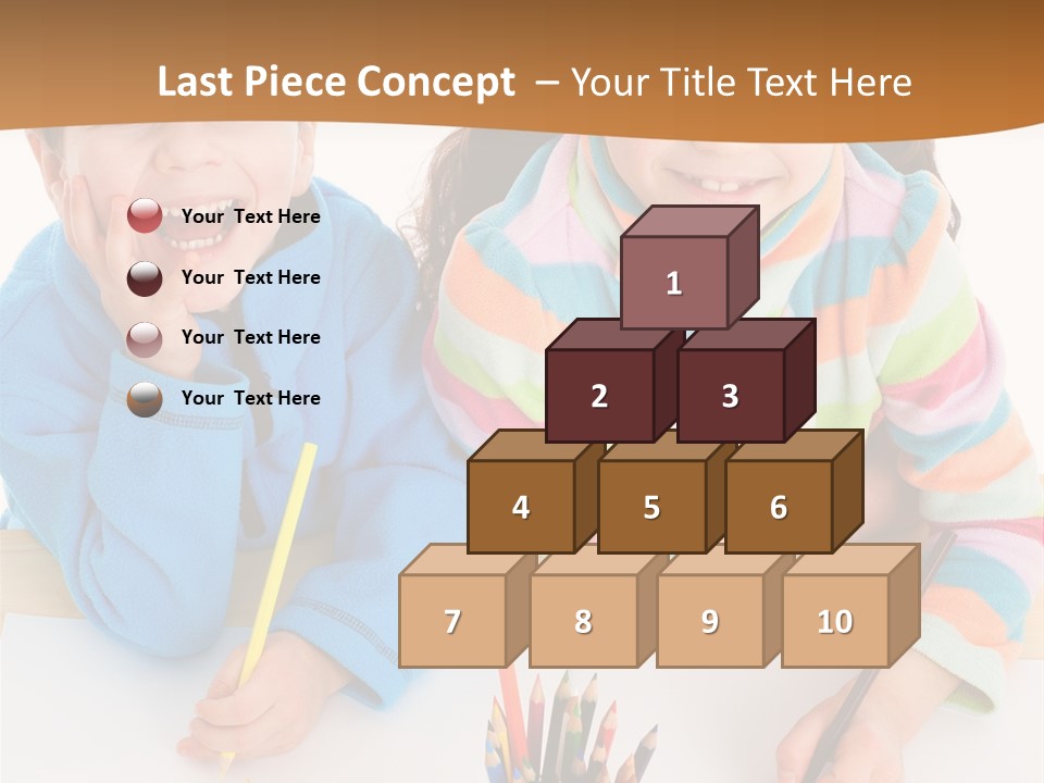 Happy Enjoying Education PowerPoint Template