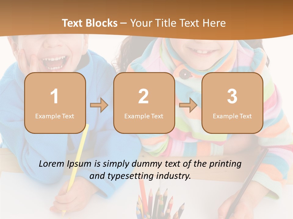 Happy Enjoying Education PowerPoint Template