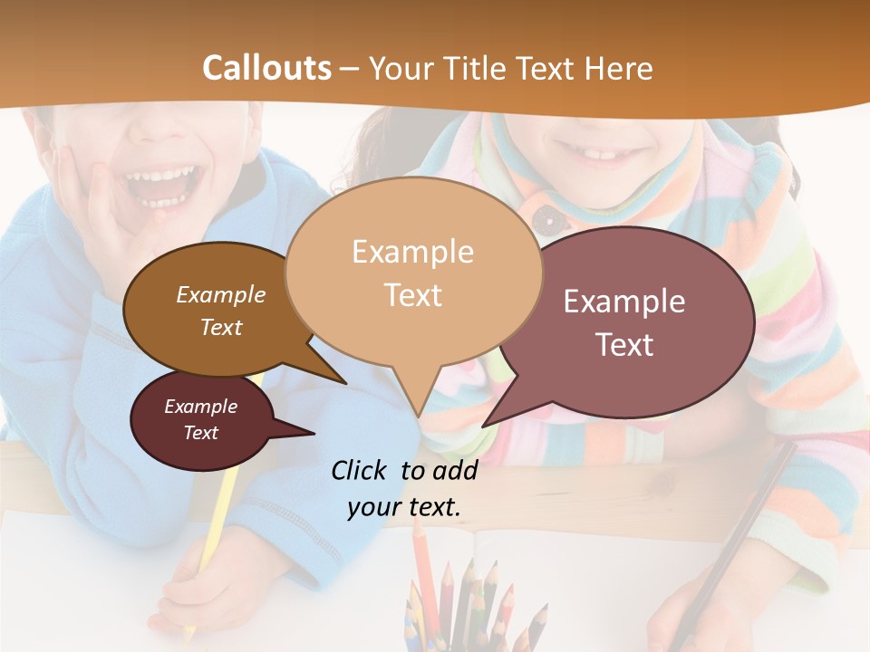 Happy Enjoying Education PowerPoint Template