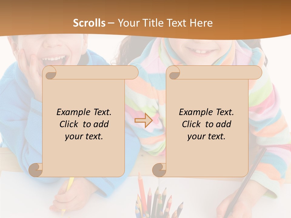 Happy Enjoying Education PowerPoint Template