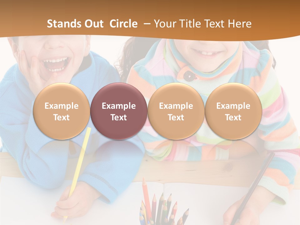 Happy Enjoying Education PowerPoint Template