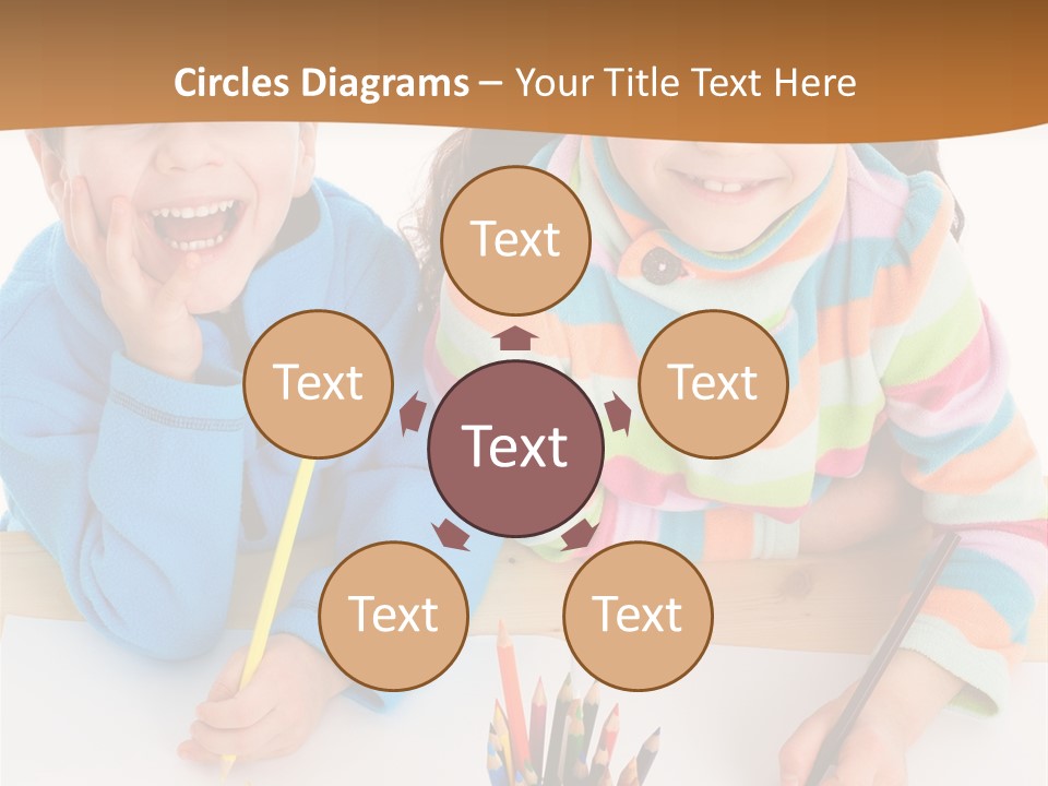 Happy Enjoying Education PowerPoint Template