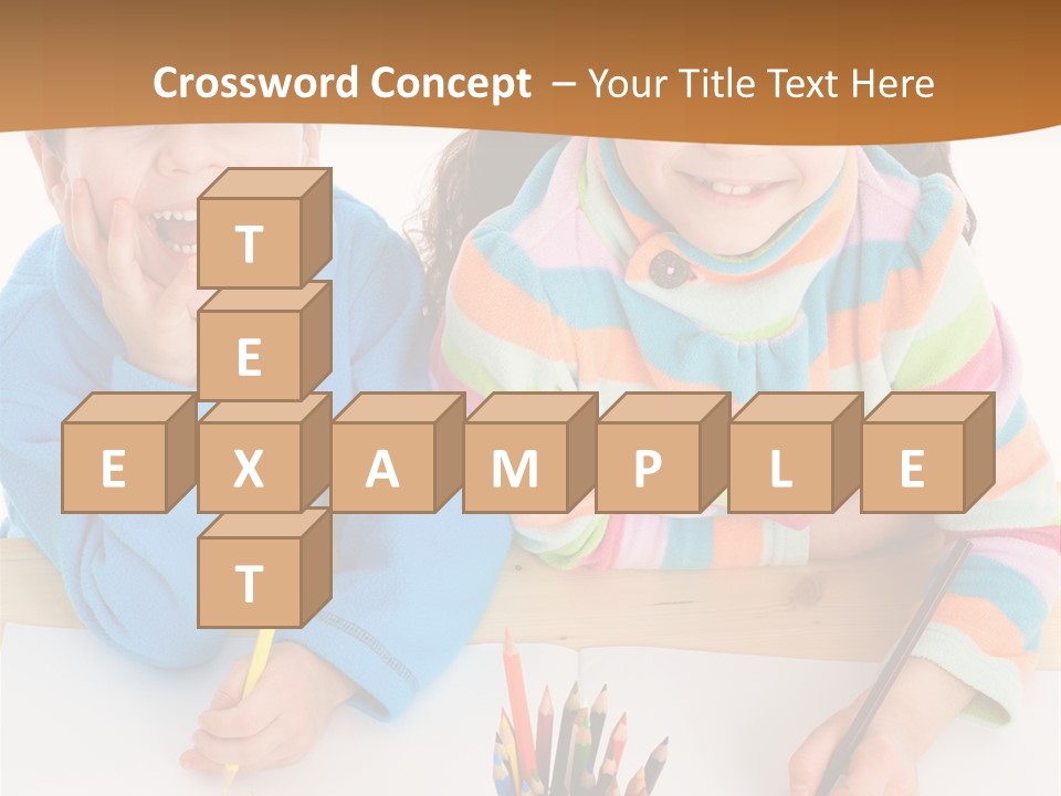 Happy Enjoying Education PowerPoint Template