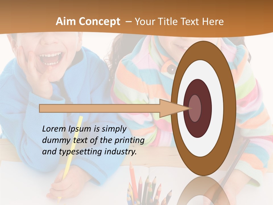 Happy Enjoying Education PowerPoint Template