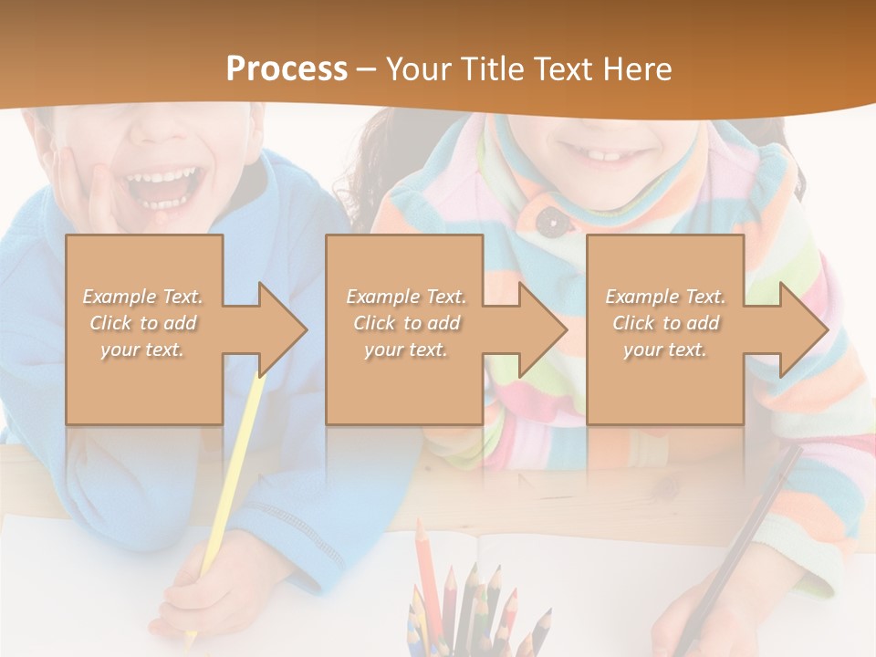 Happy Enjoying Education PowerPoint Template