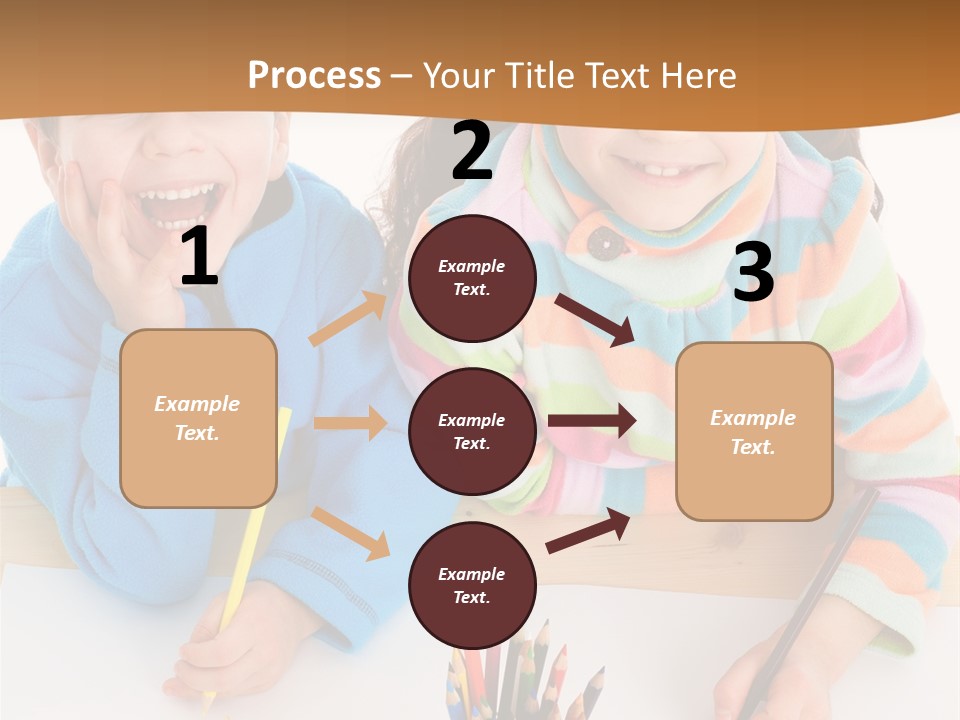 Happy Enjoying Education PowerPoint Template