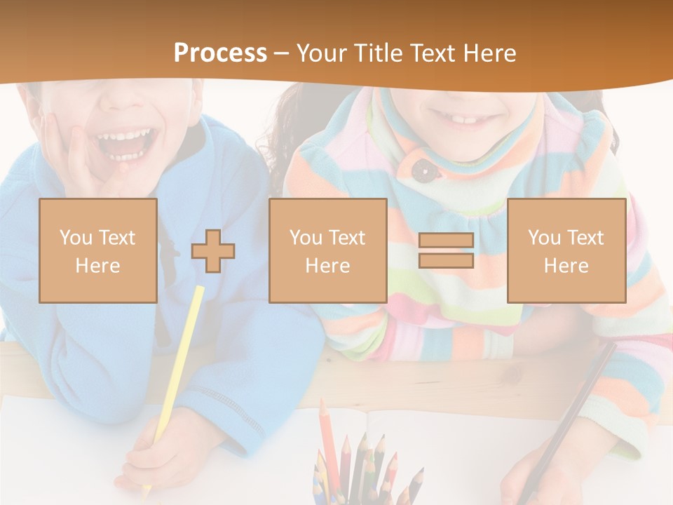 Happy Enjoying Education PowerPoint Template