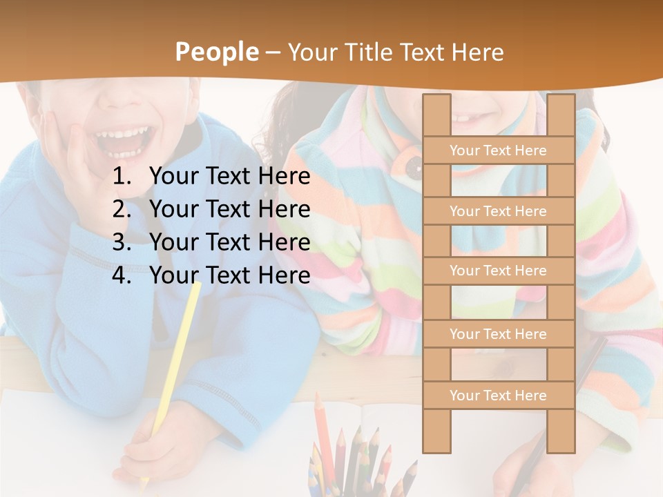 Happy Enjoying Education PowerPoint Template
