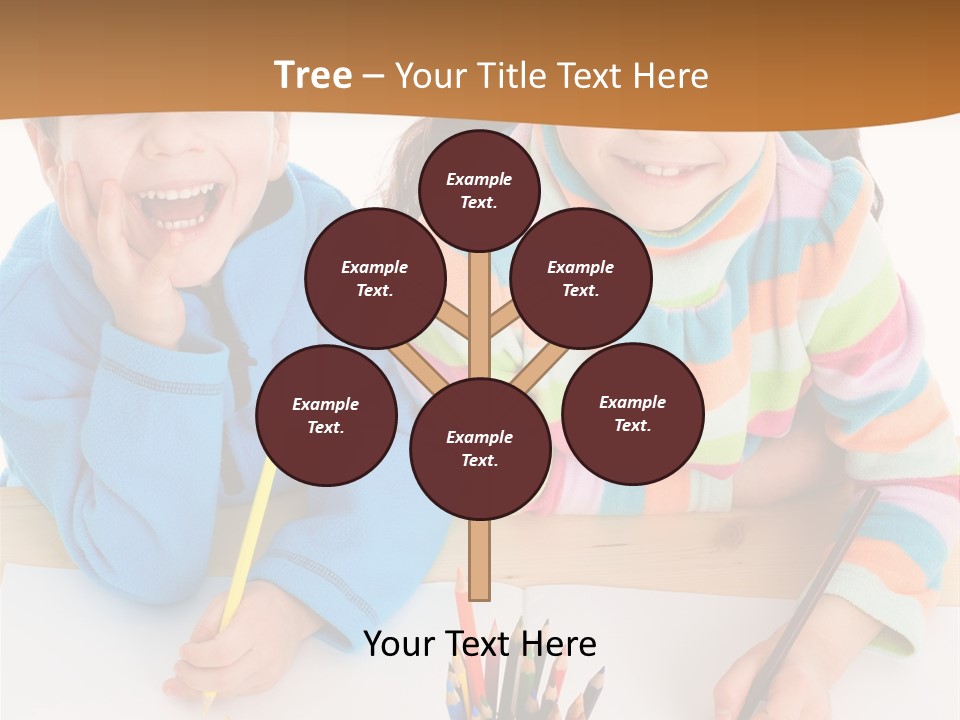 Happy Enjoying Education PowerPoint Template