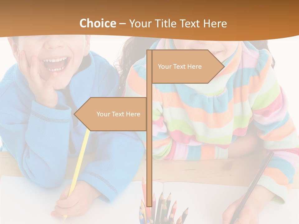 Happy Enjoying Education PowerPoint Template