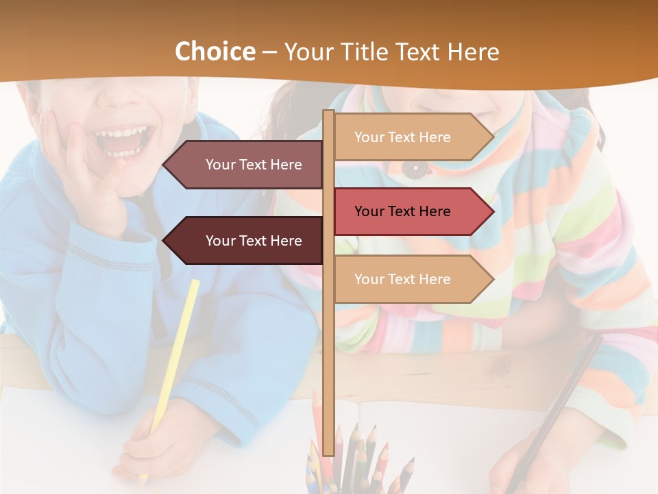 Happy Enjoying Education PowerPoint Template