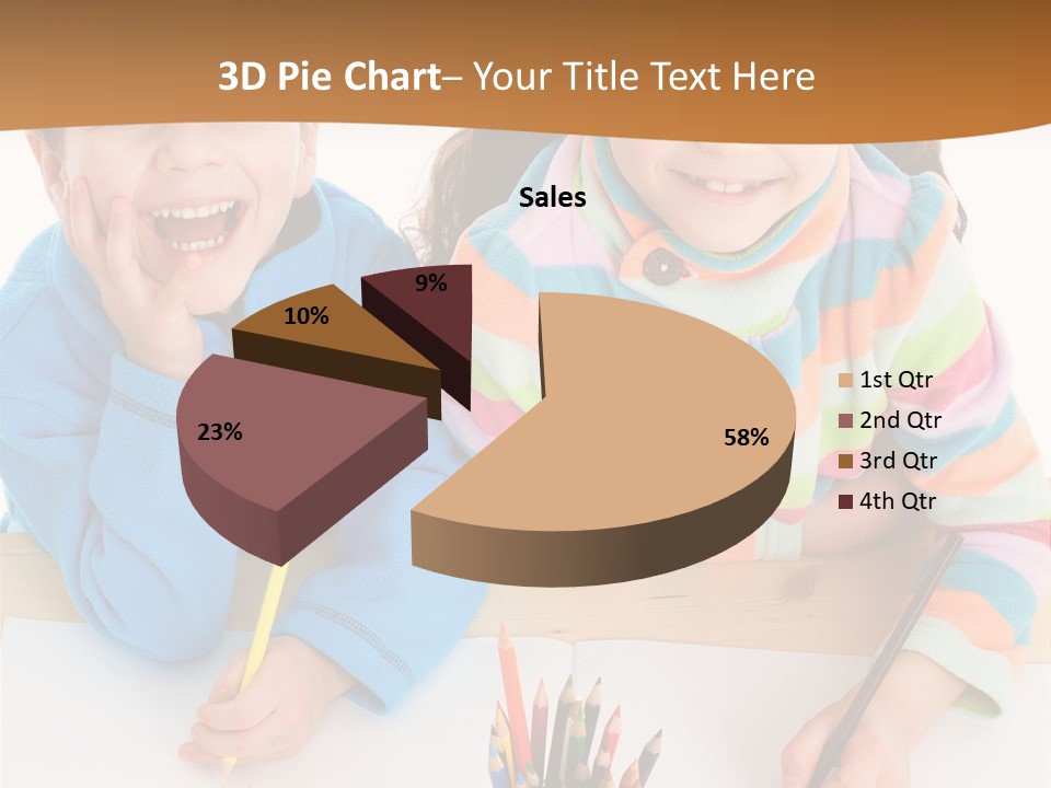 Happy Enjoying Education PowerPoint Template