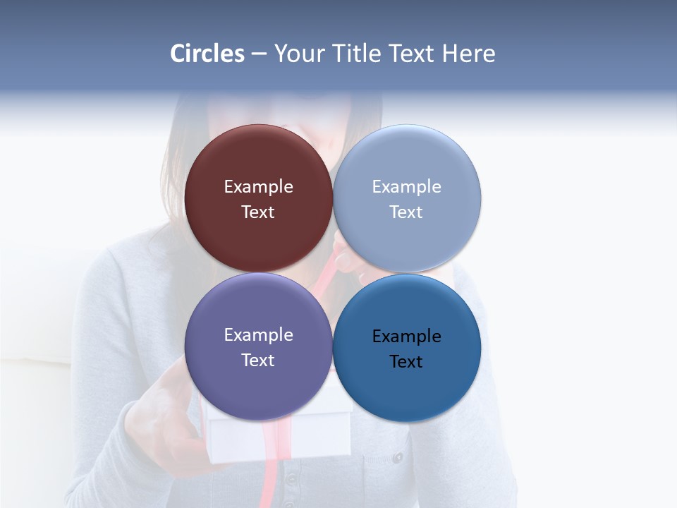 Natural Valentine Face PowerPoint Template