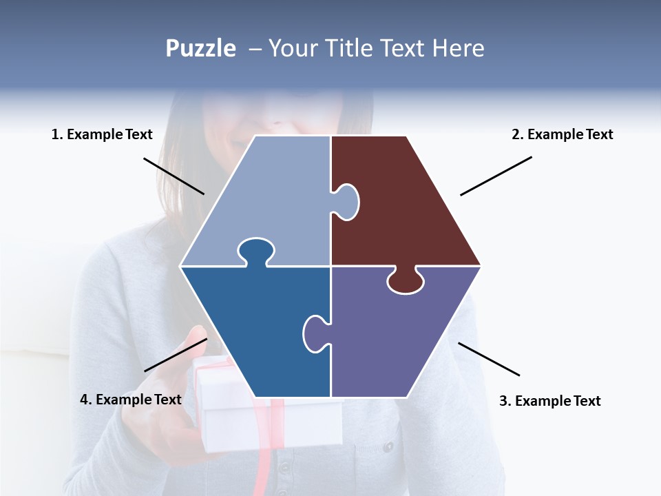 Natural Valentine Face PowerPoint Template