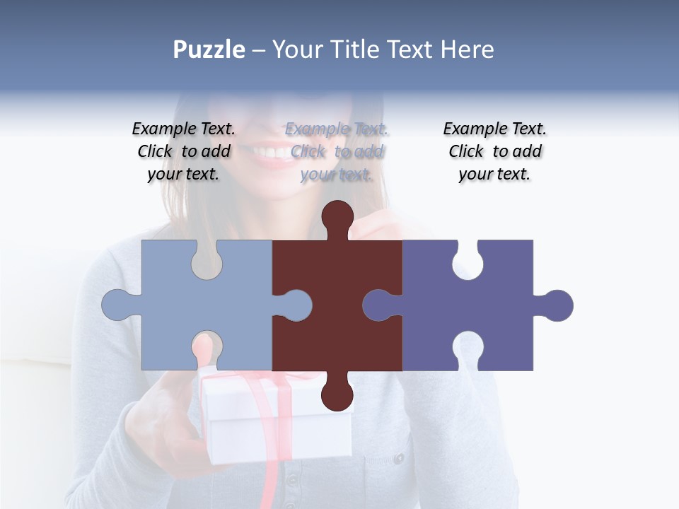 Natural Valentine Face PowerPoint Template