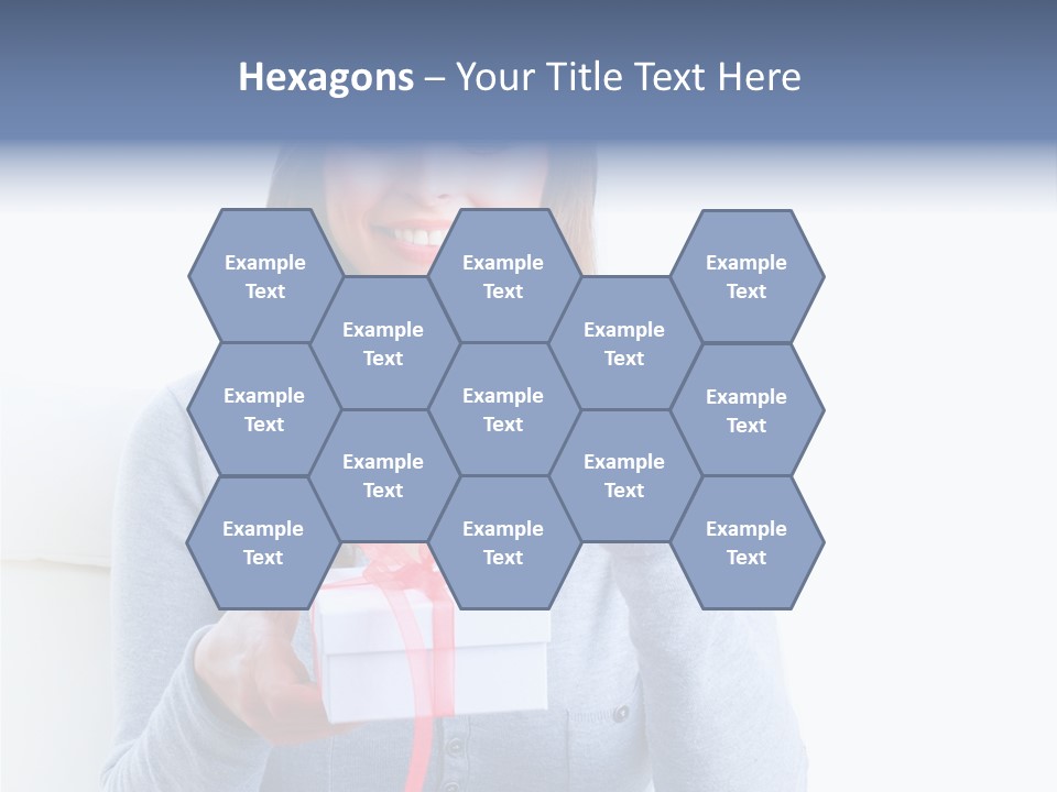 Natural Valentine Face PowerPoint Template