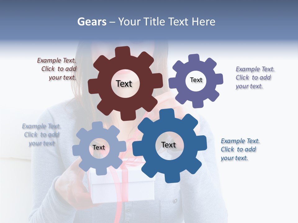 Natural Valentine Face PowerPoint Template