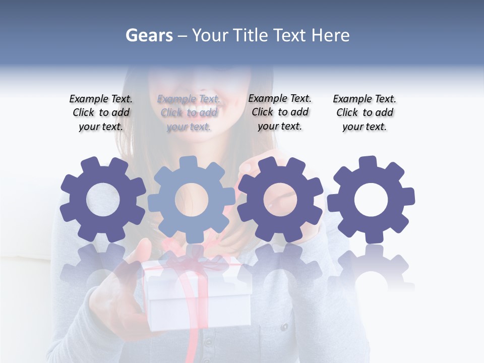 Natural Valentine Face PowerPoint Template