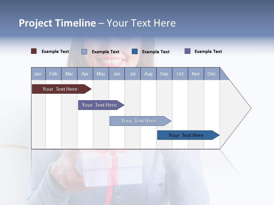 Natural Valentine Face PowerPoint Template