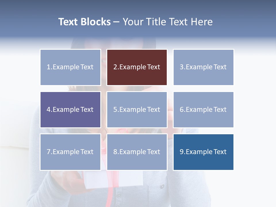 Natural Valentine Face PowerPoint Template