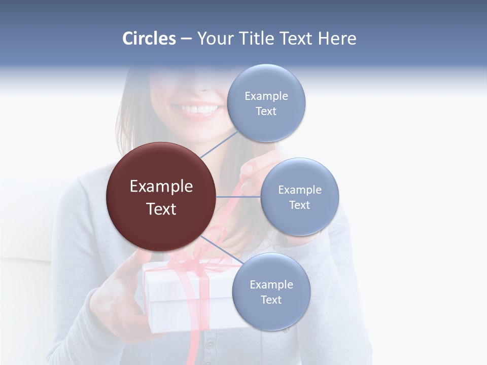 Natural Valentine Face PowerPoint Template