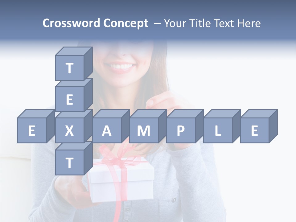 Natural Valentine Face PowerPoint Template