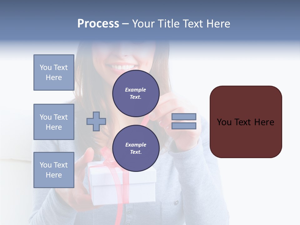 Natural Valentine Face PowerPoint Template