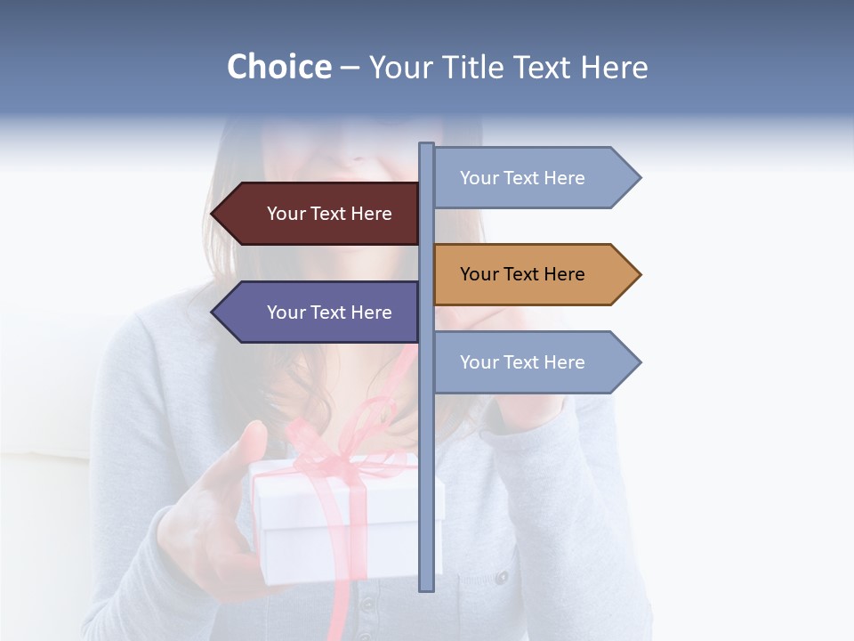 Natural Valentine Face PowerPoint Template